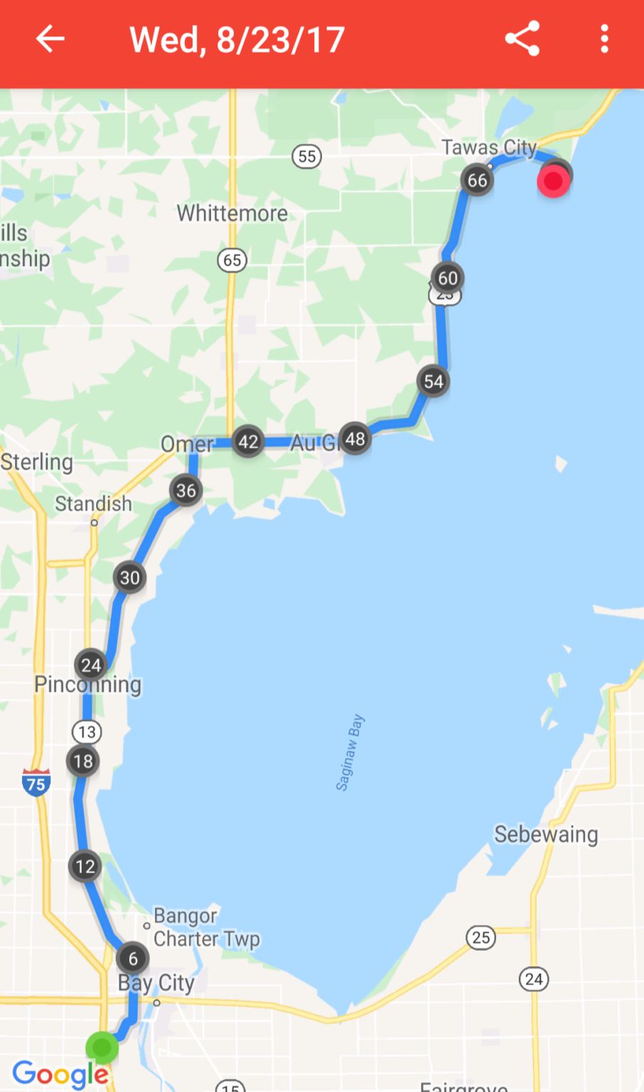 Michigan East Coast to Upper Peninsula Casey Hodges